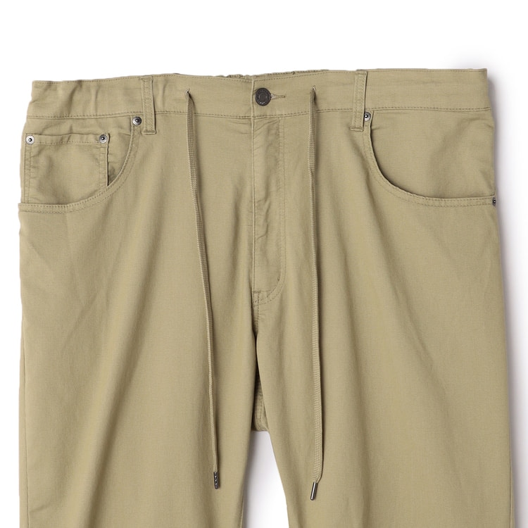 【SizeMAX】メッシュデニム 5ポケットパンツ