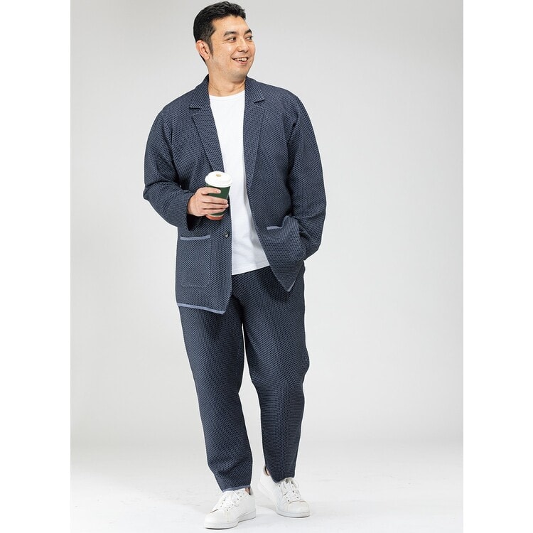 Max Mara グレー ビジネスパンツスーツ アウトレット】洗えるキレイスーツ ミディアムグレー クロップド