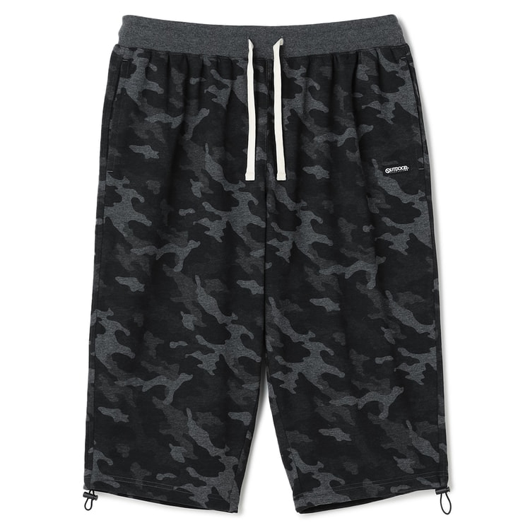 SizeMAX】OUTDOOR PRODUCTS インレイ裏毛プリント7分丈パ【AOKI公式