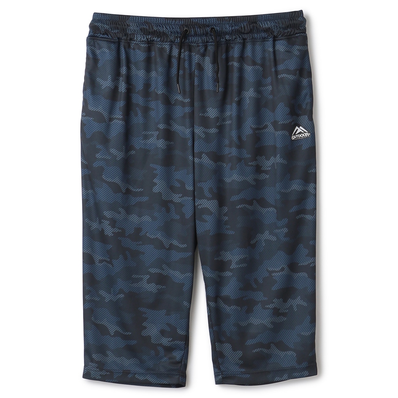 【SizeMAX】OUTDOOR PRODUCTS ドライメッシュ カモフラージュクロップドパンツ 【SizeMAX】OUTDOOR PRODUCTS ドライメッシュ カモフラージュクロップドパンツ
