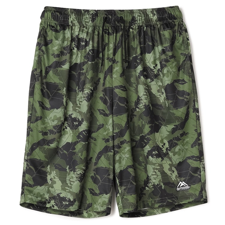 SizeMAX】OUTDOOR PRODUCTS ドライメッシュ 幾何学プリン【AOKI公式