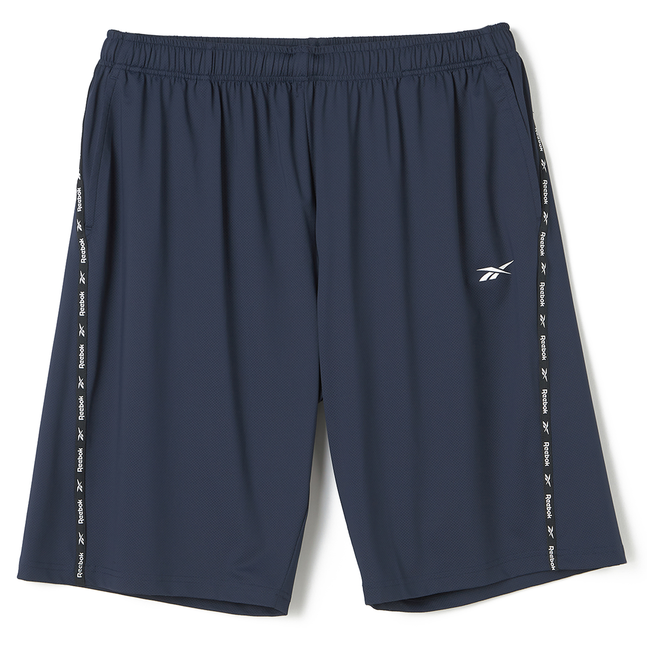 【SizeMAX】Reebok 穴あきメッシュロゴテープパンツ 【SizeMAX】Reebok 穴あきメッシュロゴテープパンツ