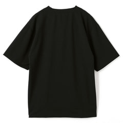 【SizeMAX】吸水速乾 五分袖 ジョーゼット刺繍Tシャツ