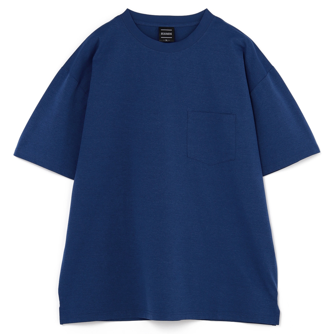 【SizeMAX】吸水速乾 ストレッチ天竺ポケット付Tシャツ 【SizeMAX】吸水速乾 ストレッチ天竺ポケット付Tシャツ