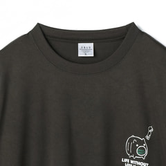 【SizeMAX】吸水速乾 ハニカムメッシュ蚊取り豚柄Tシャツ