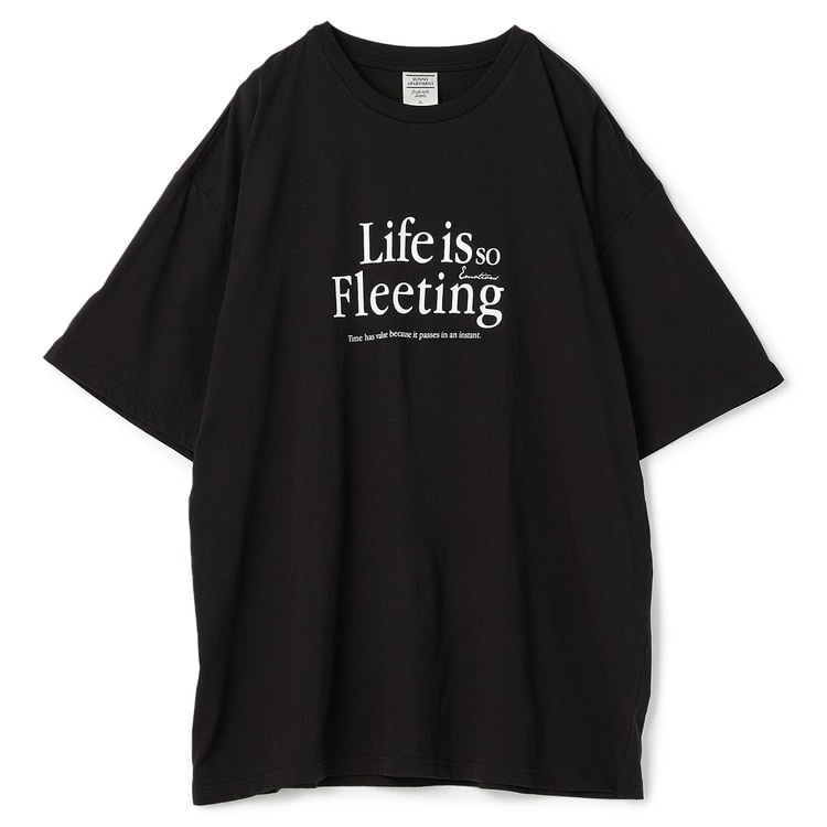 SizeMAX】半袖Tシャツ付き 7分袖甘編みショールトッパー