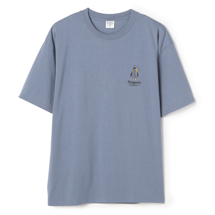 【SizeMAX】吸水速乾 ペンギンロゴドライTシャツ