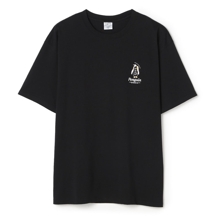 【SizeMAX】吸水速乾 ペンギンロゴドライTシャツ