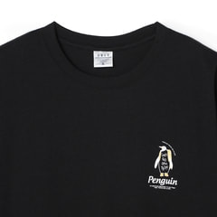 【SizeMAX】吸水速乾 ペンギンロゴドライTシャツ