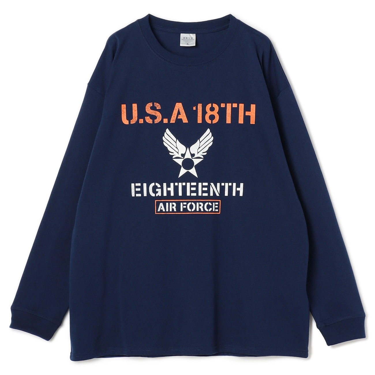 SizeMAX】OBLO ミリタリー柄プリントTシャツ【AOKI公式通販】 SizeMAX】OBLO ミリタリー柄プリントTシャツ【AOKI公式通販】