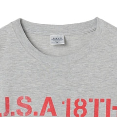 【SizeMAX】OBLO ミリタリー柄プリントTシャツ