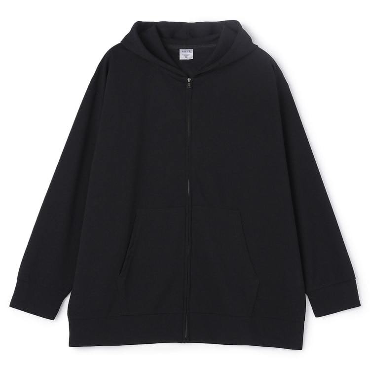 mazume フルジップパーカー 黒 Maison MIHARA YASUHIRO - ジップパーカー - Zip Parka - BLACK