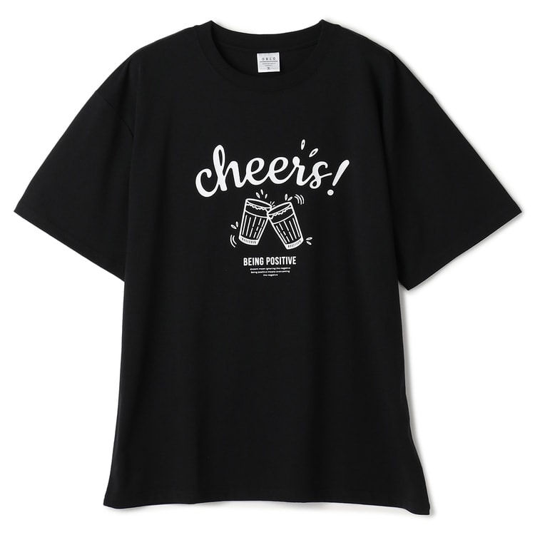 T・AOKI様☆専用 SizeMAX】OBLO カンパイ柄Tシャツ【AOKI公式通販】