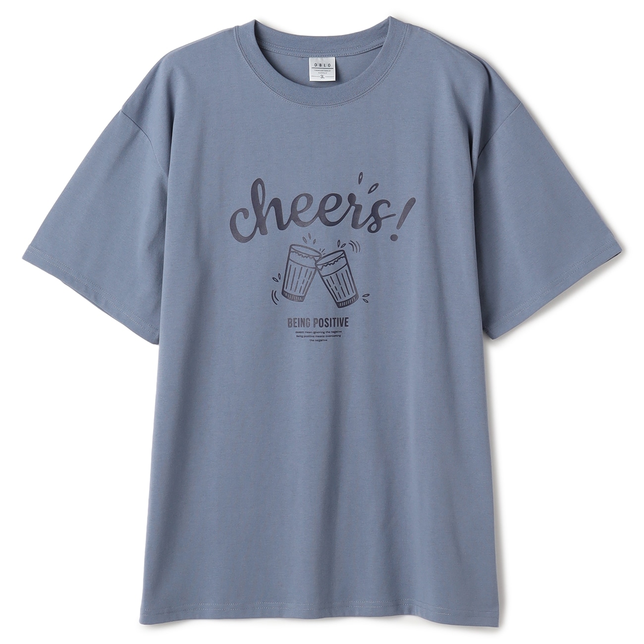 T・AOKI様☆専用 SizeMAX】OBLO カンパイ柄Tシャツ【AOKI公式通販】
