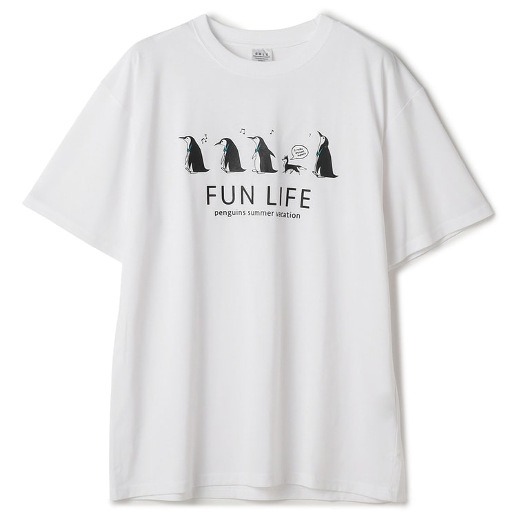 SizeMAX】OBLO ペンギン柄Tシャツ【AOKI公式通販】