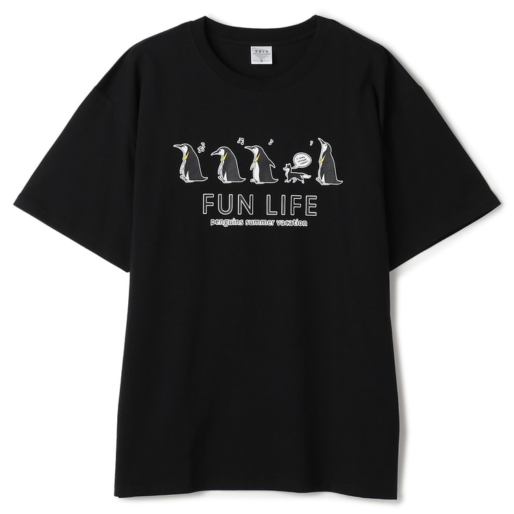Tシャツリメイクバッグ・ペンギン キングペンギンTシャツ［男女兼用タイプ］ Tシャツ iwaimura