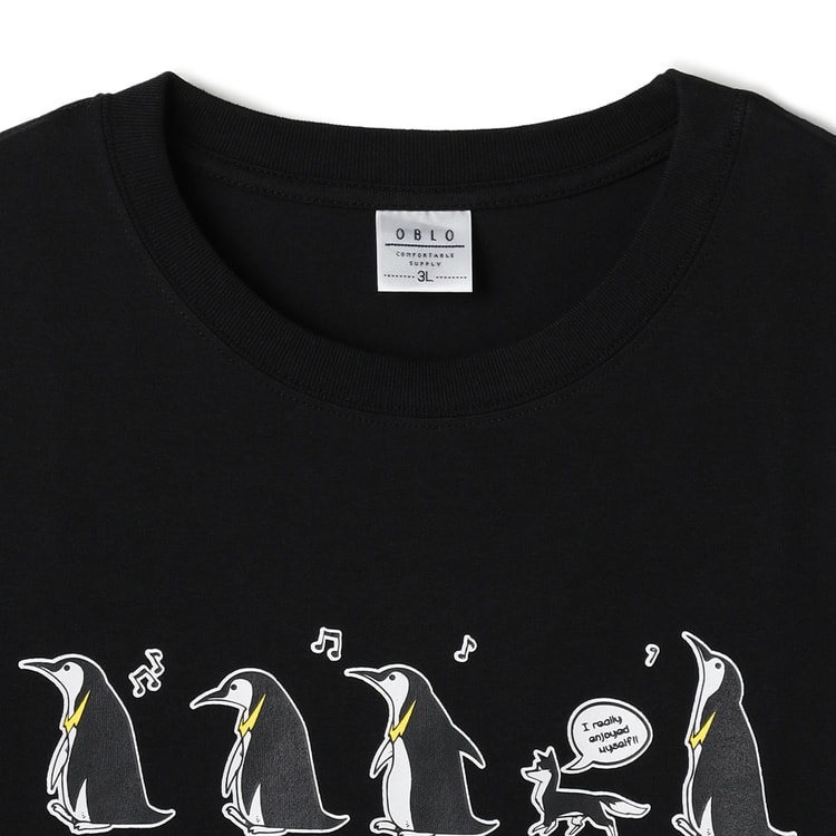 SizeMAX】OBLO ペンギン柄Tシャツ【AOKI公式通販】