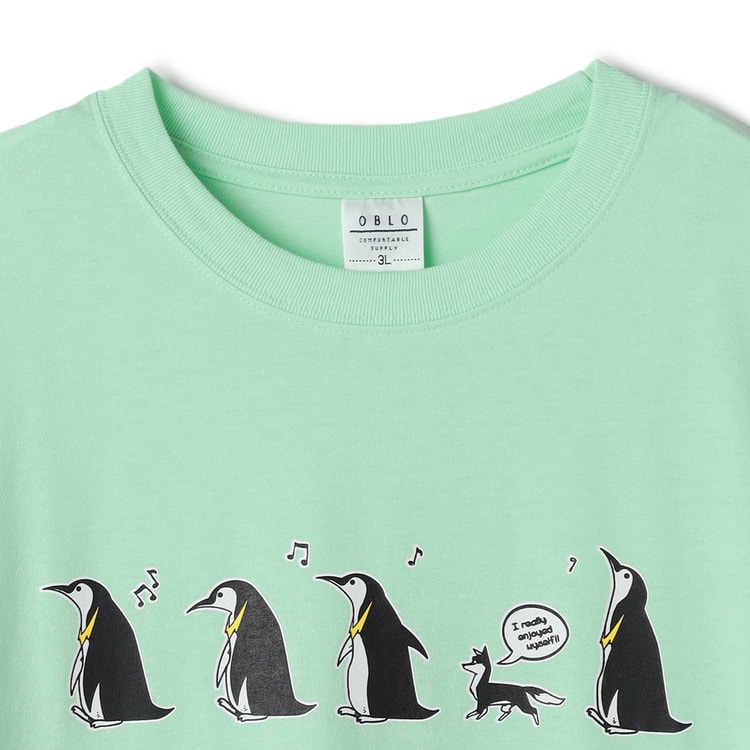 Tシャツリメイクバッグ・ペンギン TF コットンバッグ <M> パンナム ペンギン (07100278)