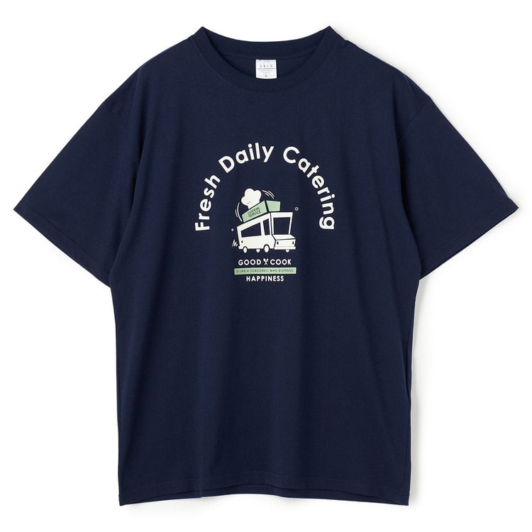 SizeMAX】OBLO キッチンカー柄Tシャツ【AOKI公式通販】