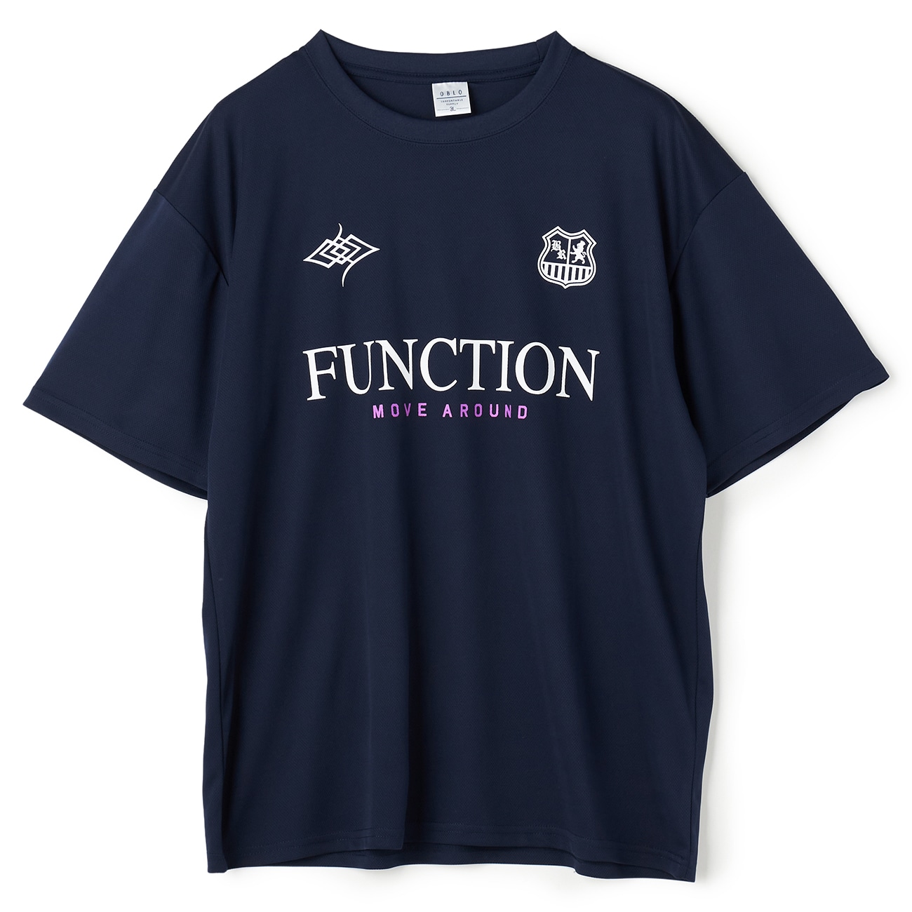 SizeMAX】OBLO ハニカムメッシュスポーツロゴTシャツ【AOKI公式