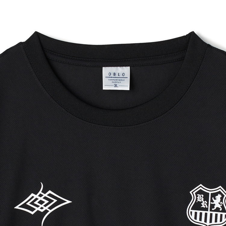 警察　XXL Tシャツ　ハニカムメッシュ　関係者限定 ネイビー 2010未使用 SOWA ドライTシャツ リブ袖 長袖 無地 メッシュ クルーネック