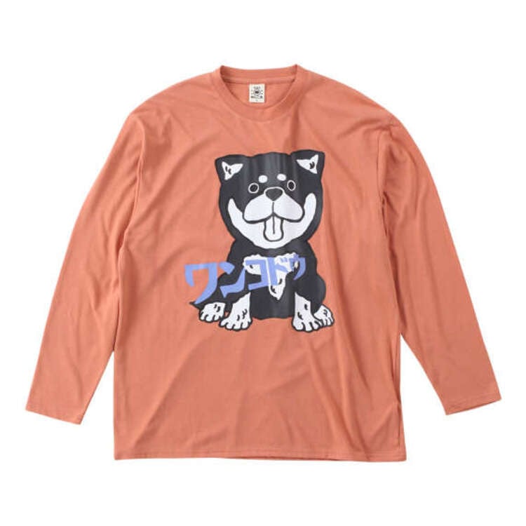 黒柴印和んこ堂 天竺長袖Tシャツ【AOKI公式通販】
