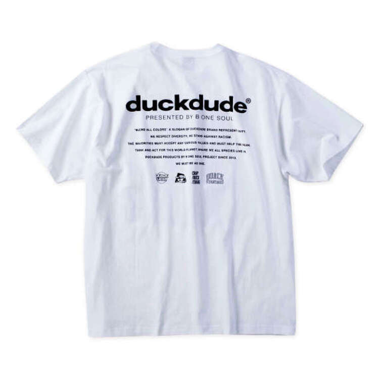 b-one-soul  DUCK DUDEメタリック半袖Tシャツ