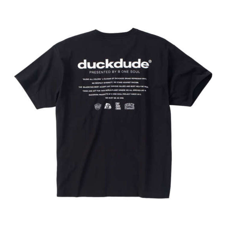b-one-soul  DUCK DUDEメタリック半袖Tシャツ