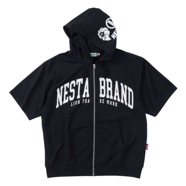 NESTA BRAND 半袖フルジップパーカー eb9 NESTA BRAND 半袖フルジップパーカー eb9