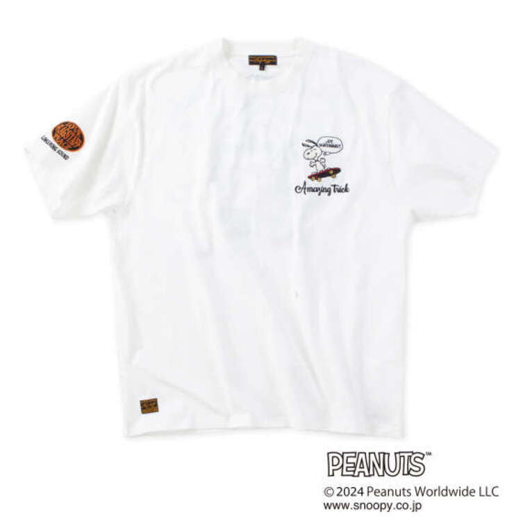 FLAGSTAFF×PEANUTS スヌーピーコラボ半袖Tシャツ【AOKI公式通販】 