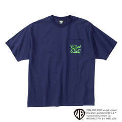 TOM and JERRY 天竺プリントポケット付半袖Tシャツ
