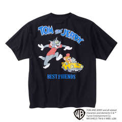 TOM and JERRY 天竺プリントポケット付半袖Tシャツ
