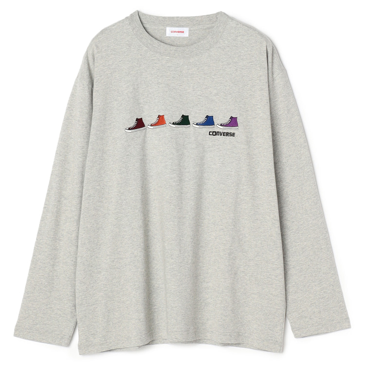 SizeMAX】CONVERSE 5シューズ刺繍Tシャツ【AOKI公式通販】