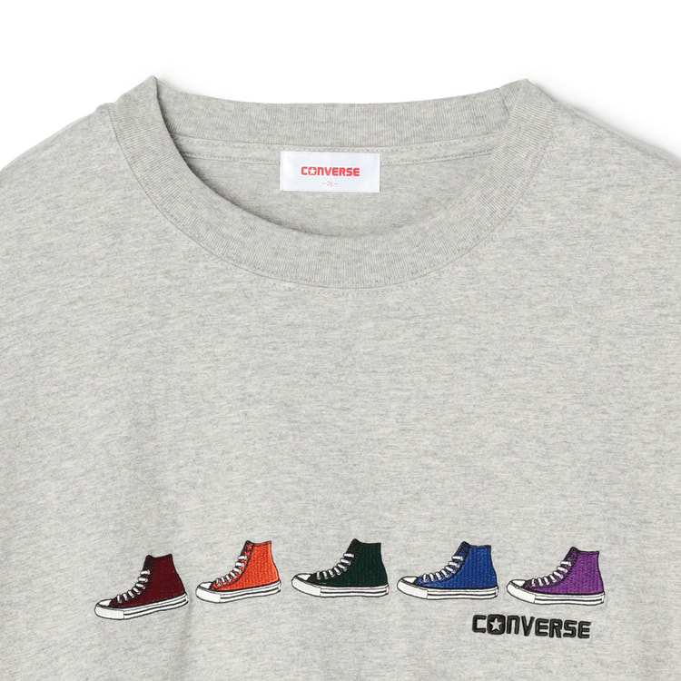 SizeMAX】CONVERSE 5シューズ刺繍Tシャツ【AOKI公式通販】