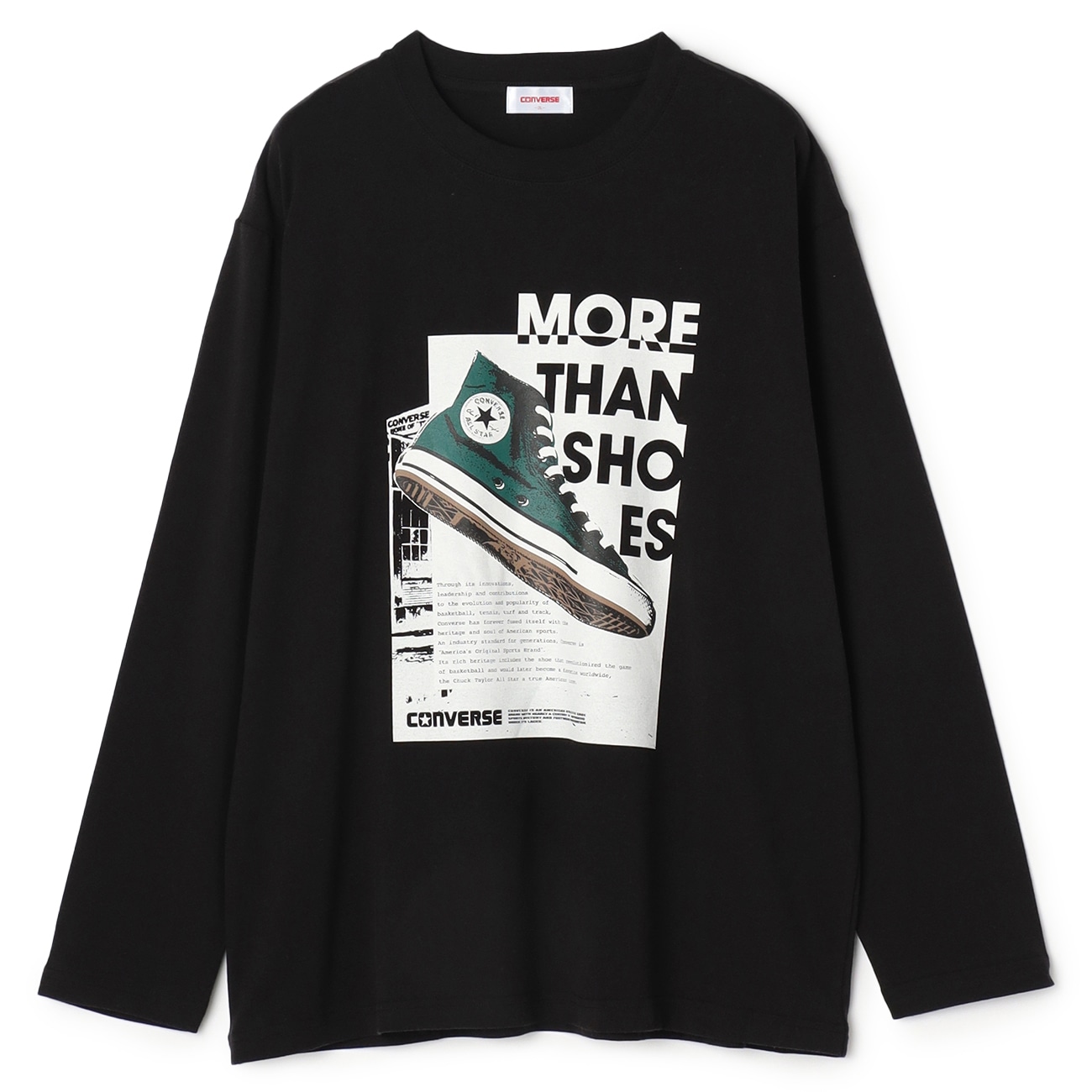 【SizeMAX】CONVERSE イラストプリントTシャツ