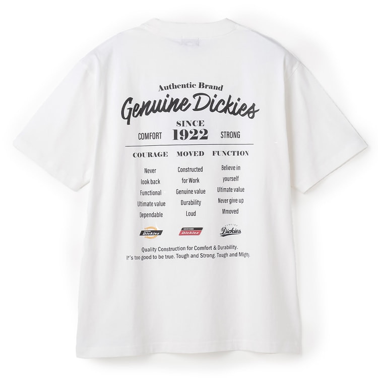 SizeMAX】GENUINE Dickies 天竺バックプリントTシャツ【AOKI公式通販】