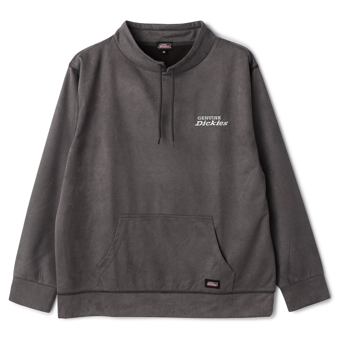 【SizeMAX】GENUINE Dickies ポリスウェードスピンドルネックプルオーバー 【SizeMAX】GENUINE Dickies ポリスウェードスピンドルネックプルオーバー