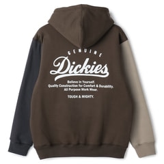 SizeMAX】GENUINE Dickies 裏起毛バック刺繍プリントプルパ...【AOKI 