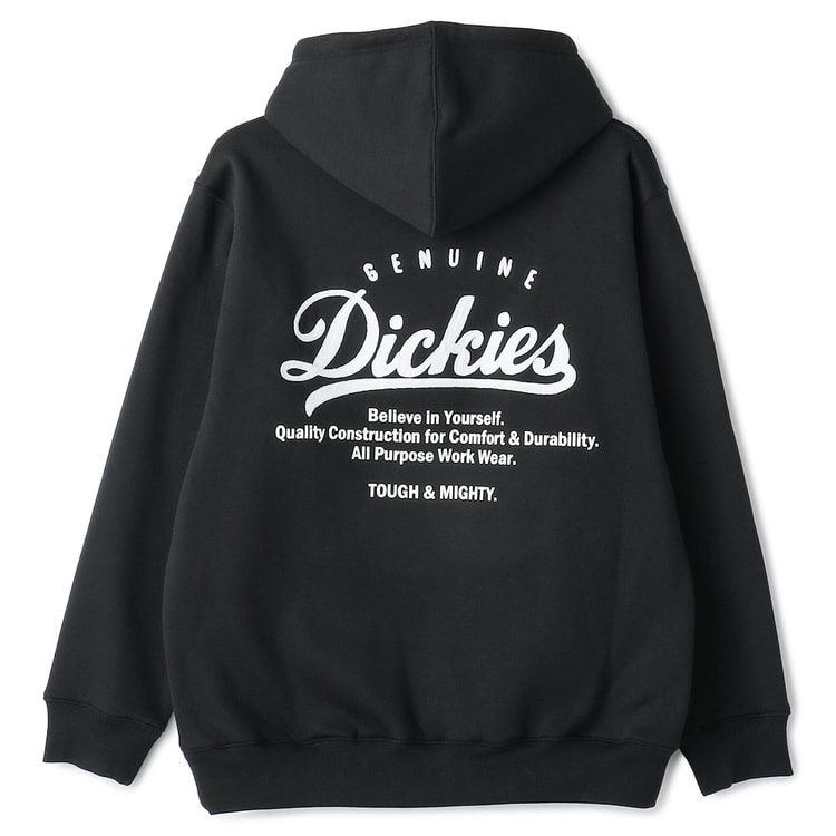 SizeMAX】GENUINE Dickies 裏起毛バック刺繍プリントプルパ【AOKI