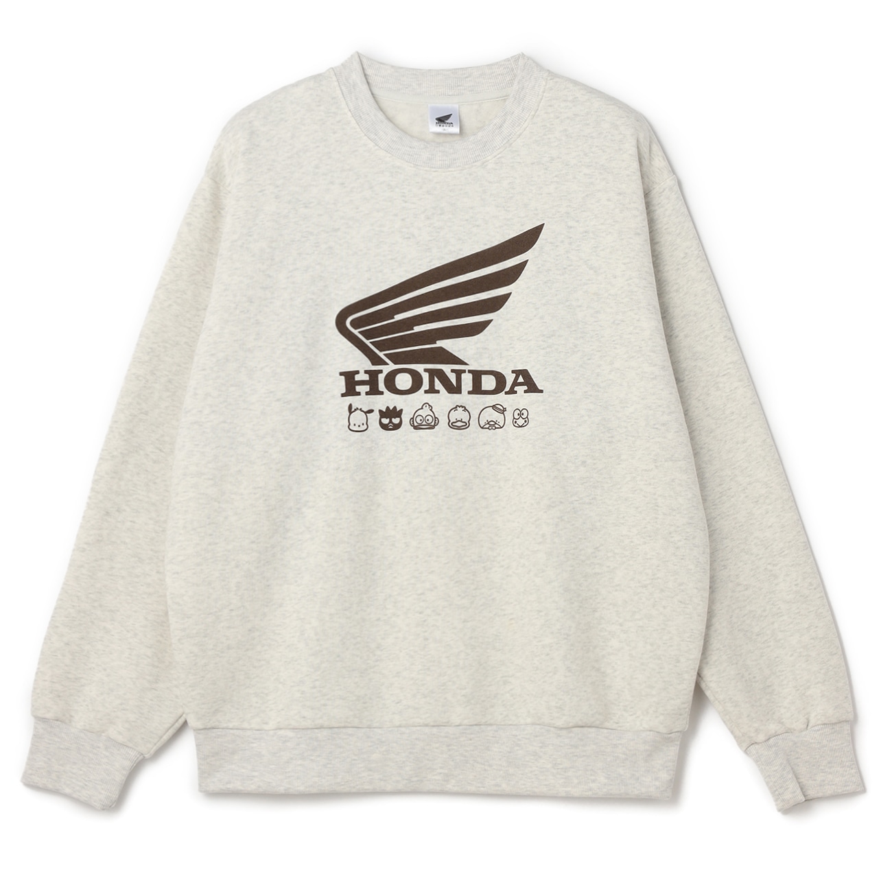 【SizeMAX】はぴだんぶい 裏起毛プリントトレーナー 【SizeMAX】はぴだんぶい 裏起毛プリントトレーナー