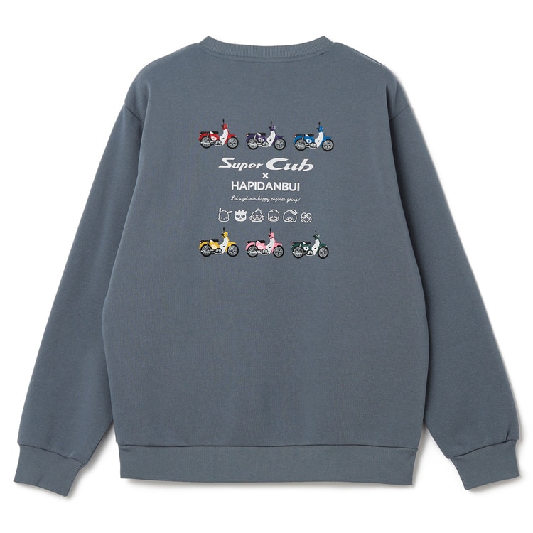 SizeMAX】はぴだんぶい 裏起毛プリントトレーナー【AOKI公式通販】