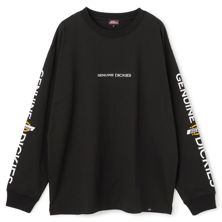 SizeMAX】GENUINE Dickies 刺繍 プリント 長袖Tシャツ【AOKI公式通販】