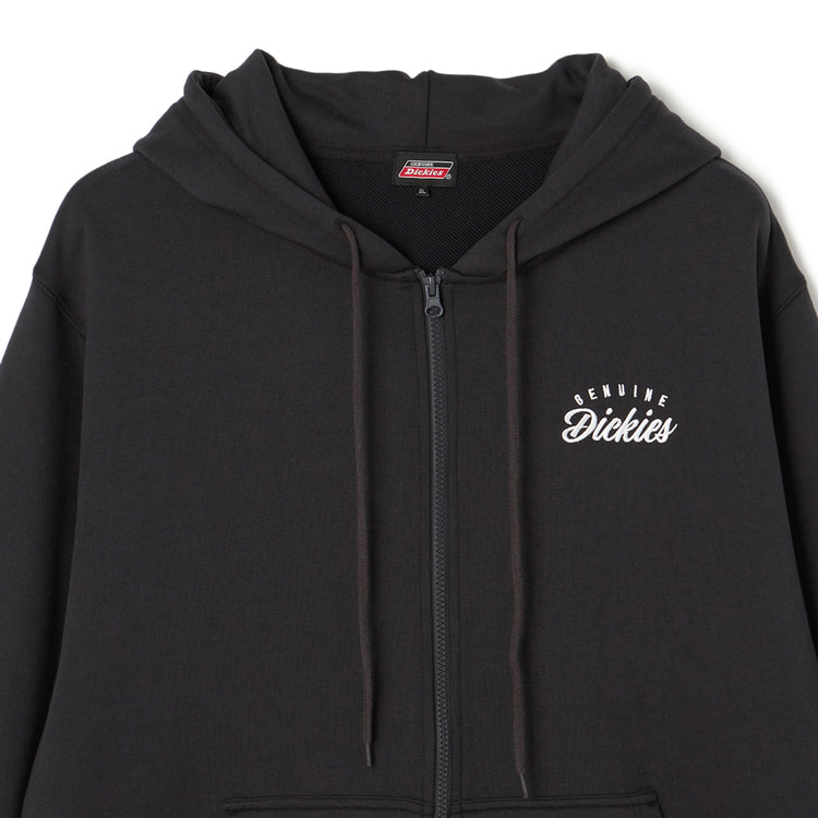 Sukekiyo XL (DUMMY)プルオーバーパーカー SizeMAX】GENUINE Dickies 裏毛バック刺繍フルジップパーカ【AOKI