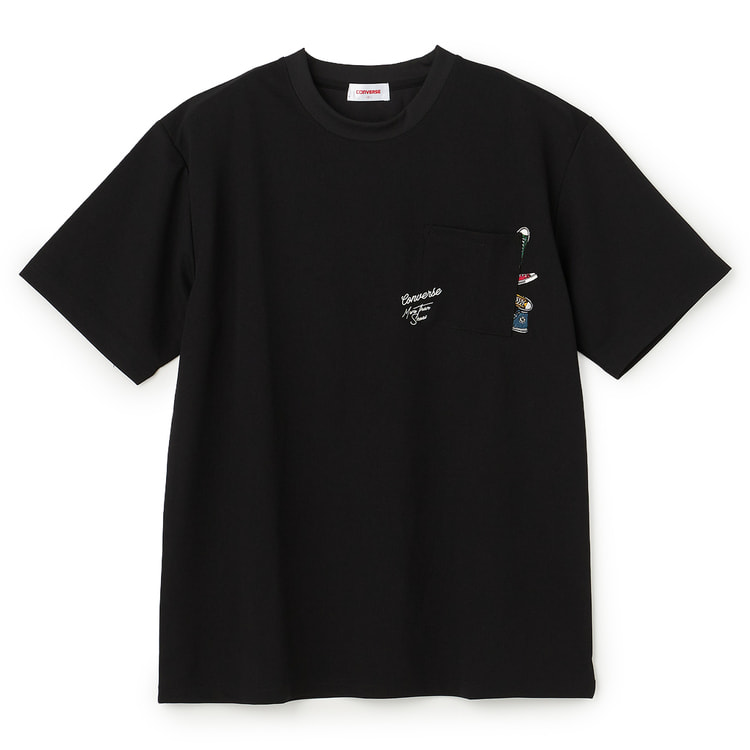 SizeMAX】CONVERSE アムンゼンポケマタギ刺繍Tシャツ【AOKI公式通販】