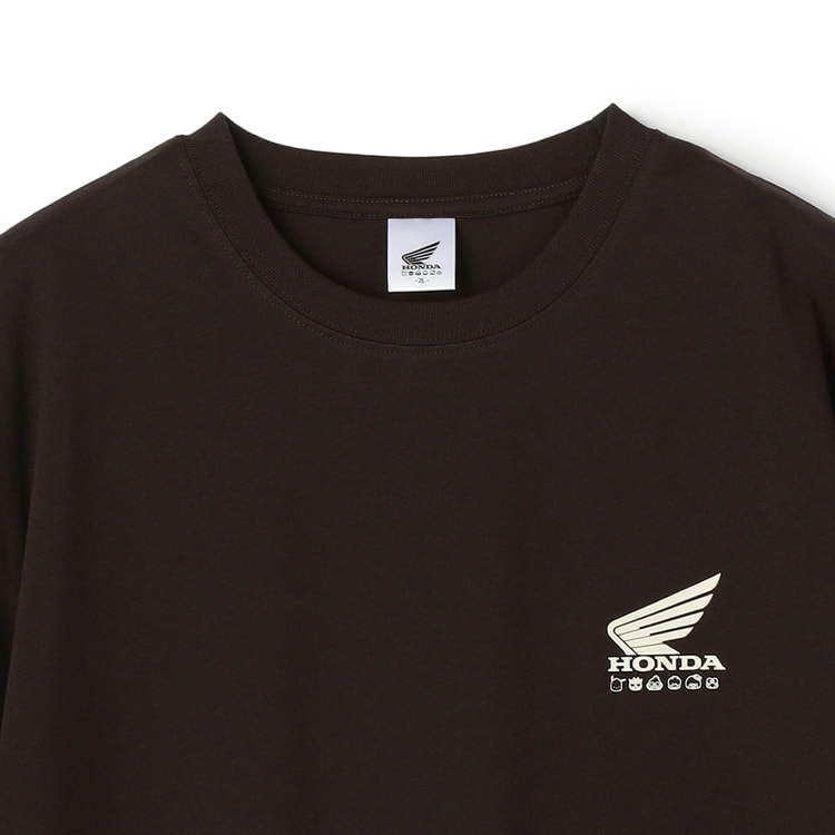 SizeMAX】HONDA×はぴだんぶい プリントTシャツ【AOKI公式通販】