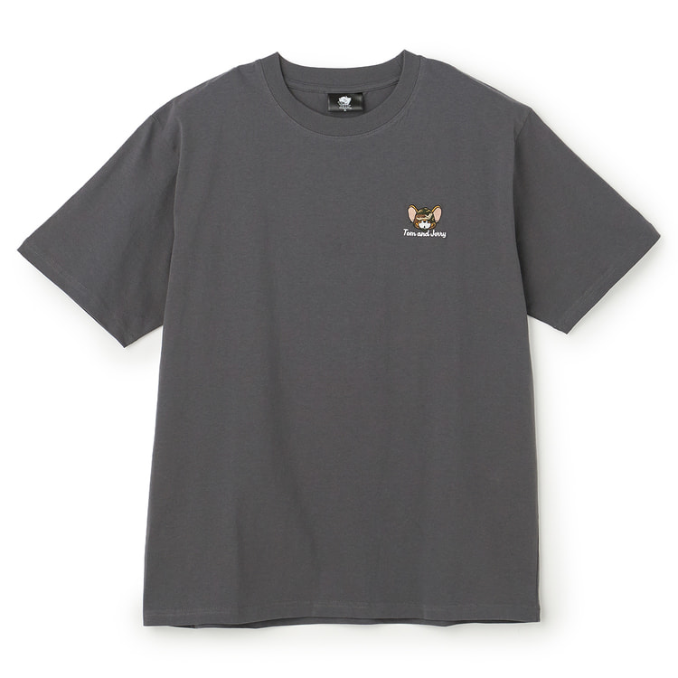 SizeMAX】トム&ジェリー バックサガラ刺繍Tシャツ【AOKI公式通販】