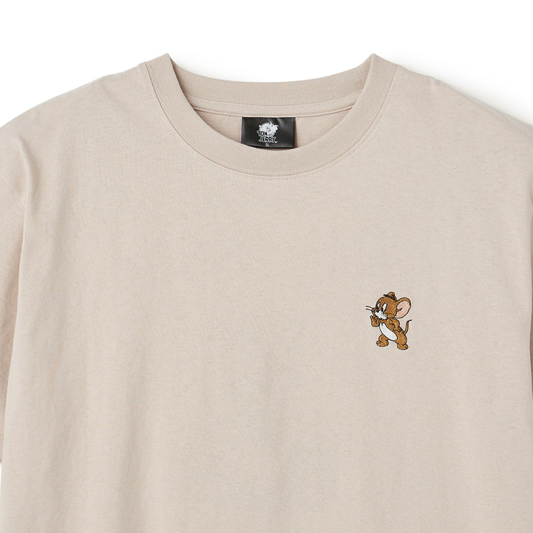 SizeMAX】トム&ジェリー バックサガラ刺繍Tシャツ【AOKI公式通販】