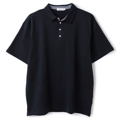 【SizeMAX】サッカーストライプポロシャツ