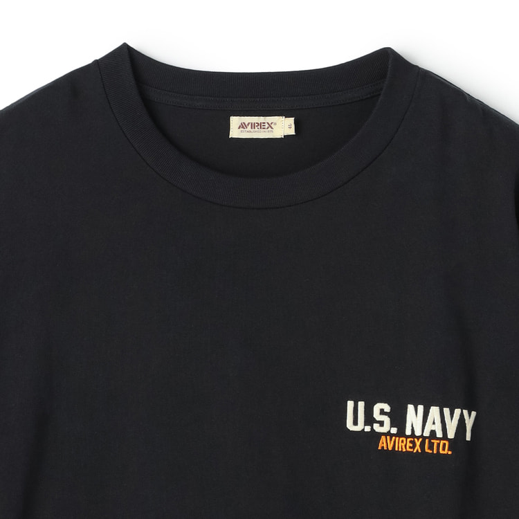 SizeMAX】AVIREX TOPGUN トップガンバックパッチTシャツ【AOKI公式通販】