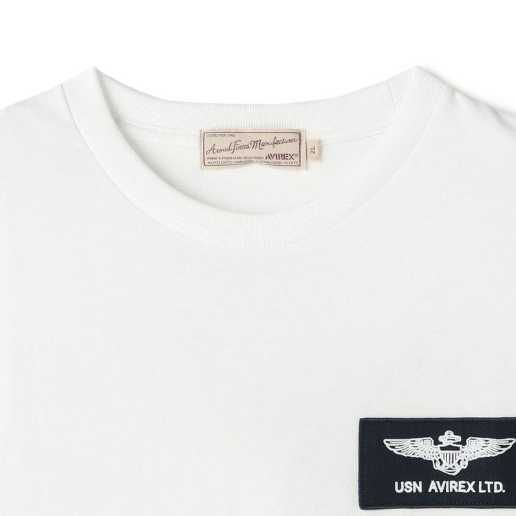SizeMAX】AVIREX TOP GUN PATCH & PRINT Tシ【AOKI公式通販】